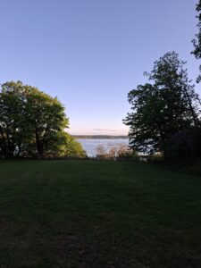 Blick von der Akademie am See auf den Plöner See